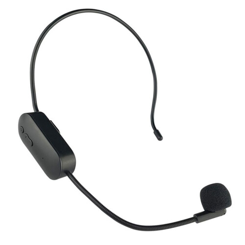 2.4G Wireless -Mounted Lavalier Microphone Set Transmitter with Receiver for Amplifier Voice Speaker 1 to 1 2