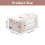 Storage Bag, Clothes Storage Comforter Storage Bag, Folding Organizer Bag with Handle, for Organizing Bedroom B 9