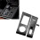 Car Consoles Gear Shift Panel Trim Cover for  Outlander 2022 2023 LHD Central Control Frame Decor Sticker 2