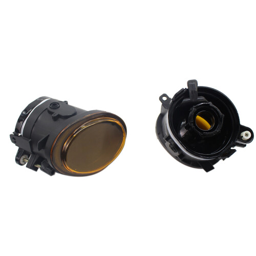 01-06 For- E46 For- E39 Yellow Lens Pair Bumper Fog Light Lamp Replacement 2
