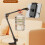 Support pour Personne Paresseuse, Support de Tablette, Support de Bureau, Bras Pliable Réglable, Support de Tablette Noir 4