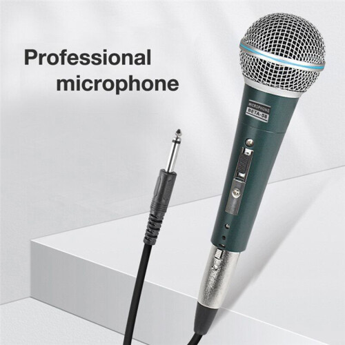 Professional Handheld Wired Microfone Mic Dynamic Microphone for Karaoke Live Vocal Performance Microfone 2