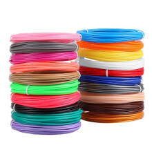 Recargas de Filamento de Caneta 3D 10M 1,75 mm Filamento PLA Multitipo 20 Cores, para Arte e CriançAs, CompatíVel com a Maioria Das Canetas 3D