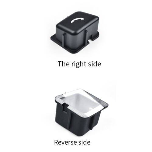 Car Steering Wheel Button Covers Control Menu  Button Cover Volume for  X1 E84 3 Series E90 E91 E92 E93 (A) 1