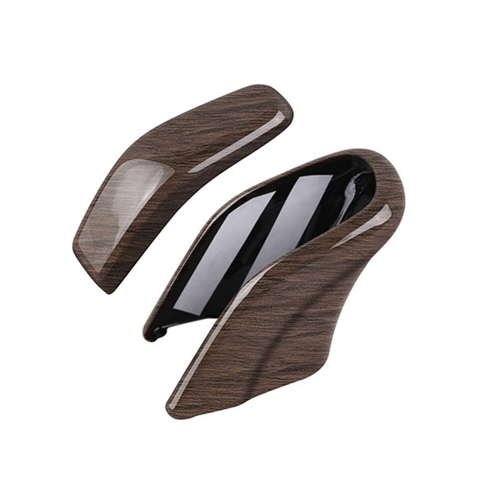 For Alphard/Vellfire 40 Series 2023+ Car Gear Shift Knob Cover Trim Decorative Sticker Wood Grain 6031501875211