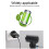 Air Cleaner 68W Compression Blower 51000 RPM Black Powerful Suction Portable Computer Keyboard Multi-Function 2