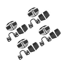 4 Jeux de Loquets de Stabilisateur de Porte TRD de Voiture, Couvercle de Protection pour Toutes SéRies BRZ XV Forester Legacy Outback Impreza