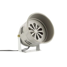 DC12V Sirena de Motor de Metal para AutomóVil MS-290 Sirena de Ataque AéReo Automotriz Bocina Alarma Industrial Zumbador Sonido Protector EléCtrico