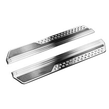 Instaplijsten Scuff Plate Guard Protector Cover Trim voor Vezel HR-V E:HEV 21-22 Exterieur Buitenste Welkom Pedaalbeschermer A