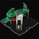 Dual Axis Spherical Rotating LED Kit Color Clock Display Remote Control Microcontroller DIY Electronic No Downloader 8