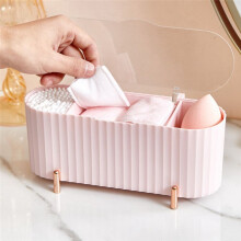 Desktop Wattenstaafjes Dispenserhouder Katoenen Bal Opbergdoos Pot voor Cosmetische Wattenschijfjes Badkamer Organizer Jerrycans