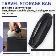 Wasserdichte Reise Aufbewahrungs Tasche Tragbare Elektronik Digital Usb Kopfhörer Ladegerät Daten Kabel Organizer Kosmetik Tasche Fall
