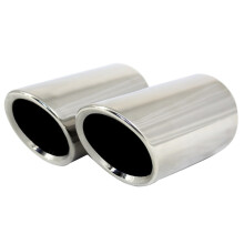 Stainless Steel for E90 E92 325 328I Exhaust Tip Muffler Car Accessory Car Styling Car Exhaust System Pipes Tips