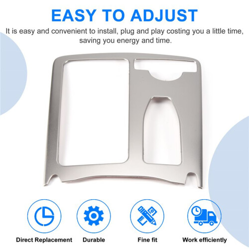 Central Console Cup Holder Water Cup Holder Panel Decoration Trim for   C Class W204 2008-2014 RHD 2