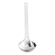 Oil Seperator Spoon, Stainless Steel Oil Filter Spoon Soup with Long Handle Oil Soup Cooking Strainer Filter Soup Ladle