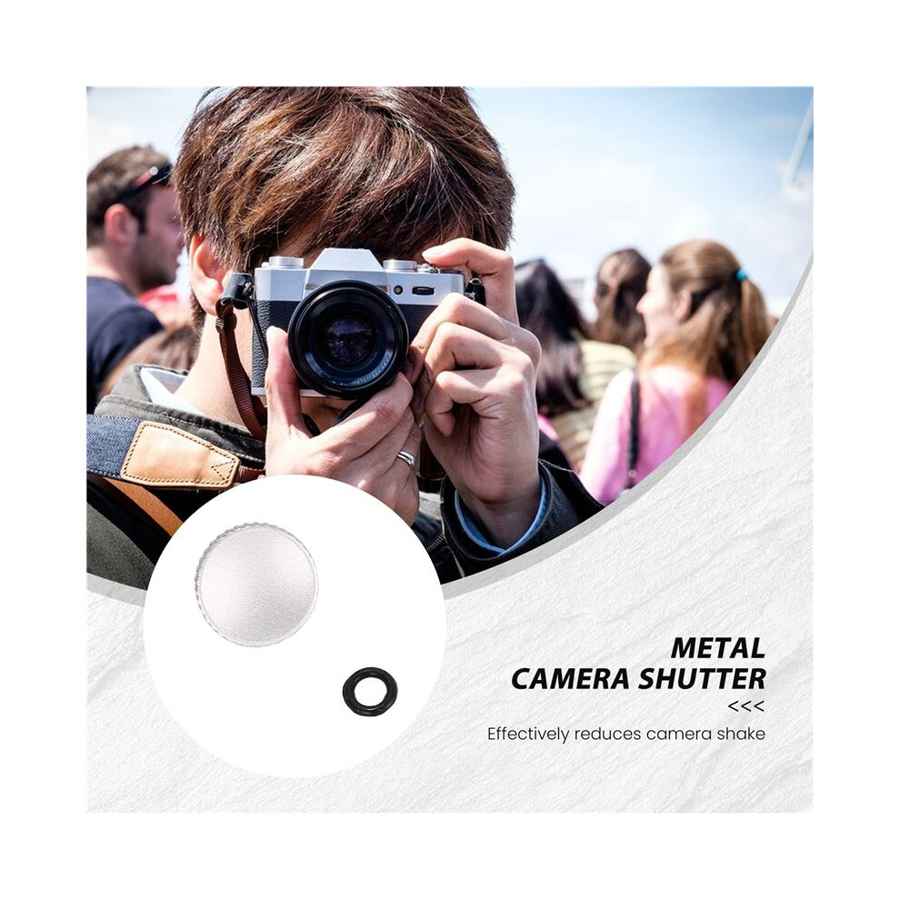 Camera Shutter Release Button Metal For Xt30 Xt20 Xt10 Xt3 Xt2 Xpro2 X100f X100t Rx1r Rx10iv (Silver) Silver 4714089233551