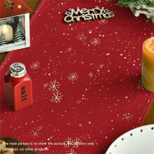 Christmas Birds Trees Table Runner, Seasonal Winter Xmas Holiday Kitchen Dining Table Decoration