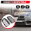 Auto Silber Front Mittelgrill Grill Ersatz für  X5 E70 / X6 E71 2008-2013 6