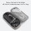 BOONA Portable Travel Storage Bag Multi-Function Storage Bag for Laptop Adapter,Power Bank,Data Cable,Charger,Gray 5