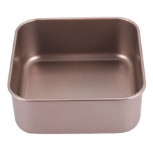 Gold Square Cake Mould Thickening Non-Stick Ancient Baking Tray Square Deep Baking Pans Barbecue Bread Ancient Cake Mold