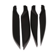4X Black Silver Roof Rack Cover Rail End Lid Protection Case for  LAND  PRADO 150 LC150 2010-2020