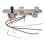 Prewired Guitar Control Plate Assembly,Loaded 3-Way Blade  Push Pull Potentiometer Excellent CTS Pot Speed Knobs 1