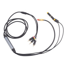 Digital-Zu-Analog-Audio-Konvertierungskabel 2 RCA + 3,5 Mm Klinke Stereo-Audiokabel für HDTV, DVD, KopfhöRer (4,9 Fuß)
