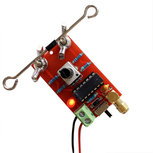 Magnetic Loop Antenna Module Active HA SDR Short Medium Wave Radio Low Noise Adjustable Gain Loop Antenna 2