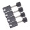 1 UppsäTtning med 4 St Headless Basgitarr Bridge Strings Sadles för Headless Bass Bridge GitarrtillbehöR 1