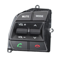 96700-C1510 BotóN de Volumen del Interruptor del Volante Izquierdo para Sonata LF 2015-2018 Botones de MúSica del TeléFono del Coche