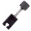1 UppsäTtning med 4 St Headless Basgitarr Bridge Strings Sadles för Headless Bass Bridge GitarrtillbehöR 4