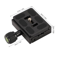 Camera Clamp 3/8" QR Plate