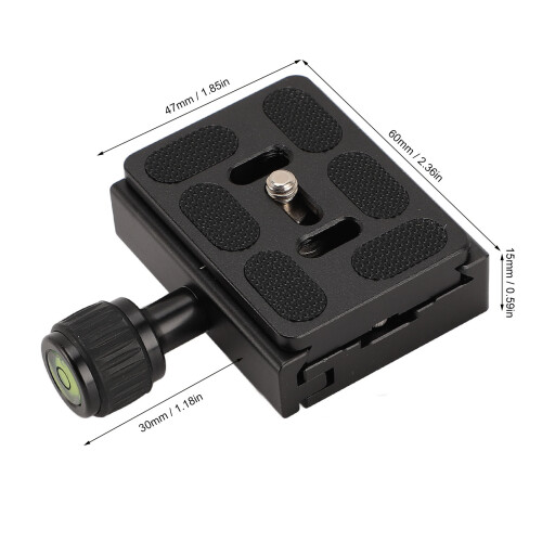 Camera Clamp 3/8" QR Plate