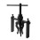 Car Inner Bear Puller Gear 3-Jaw Inner Bear Puller Gear Extractor Heavy Duty Automotive Machine Tool Kit 1