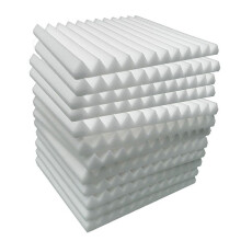 Acoustic Foam Panels 12 Pcs, Soundproof Wall Panels 30x30x5cm, High Density Sound Absorbing Panel for Walls White