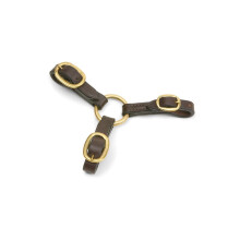 (One Size, Havana) Blenheim Leather Horse Coupling