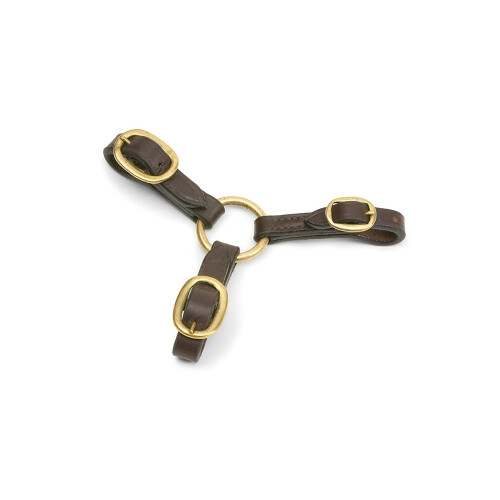 (One Size, Havana) Blenheim Leather Horse Coupling