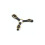 (One Size, Black) Blenheim Leather Horse Coupling 1