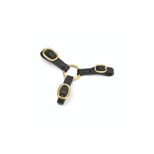 (One Size, Black) Blenheim Leather Horse Coupling