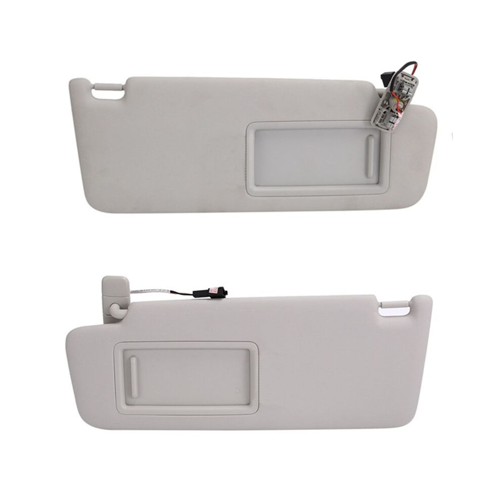Car Inner Sun Visor With Vanity Mirror 5G0857552cq 5G0857551aj For Mk6 2009-2012 Mk7 5G 2014-2016 Sunshade Light 4711764440990