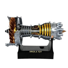 TR900 Turbofan Motor Model Vliegtuig Motor Kit Turbojet Motor Model Volwassen Mechanisch Wetenschap Onderwijs Speelgoed