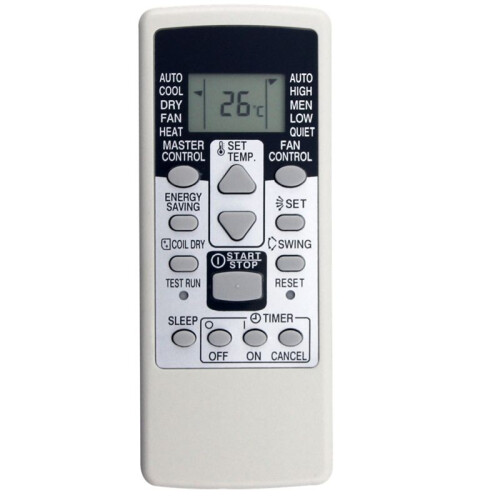Replace AR-RCD1C Remote Control for  Air Conditioner AR-RCG2J AR-RCE1E AR-RCD1E AR-RCE1C AR-RCC2J