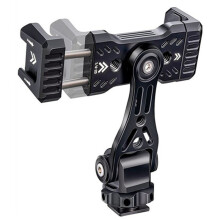 Clip de Montaje para Trípode Abrazadera de Soporte para Teléfono de Metal con Zapata Fría Arca 360 Giratoria para Fotografía en Vivo para  para
