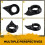 Motorcycle Modification Engine Cap Air Intake Cover Inspection Glass Transmission Box Guard Engine Cap for  Black 6