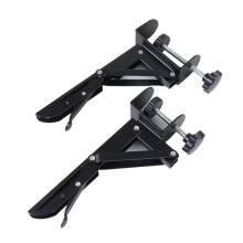Foldable Desktop Bracket 2Pcs Adjustable Desk  Rack Punch-Free Metal Home Office Organizer Computer Desk Extension