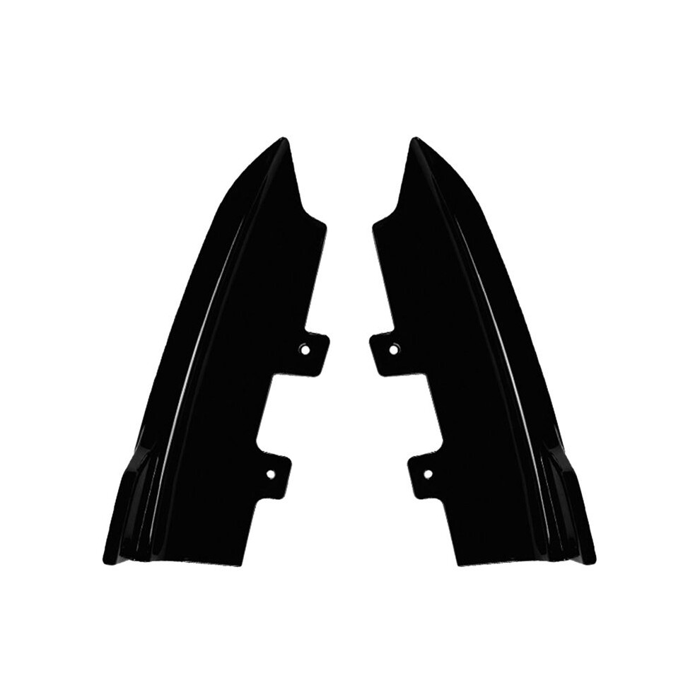 Car Rear Bumper Lip Diffuser Splitter Winglet Apron Spoiler For 2 Series F22 F23 M Sport 2015-2019 Gloss Black