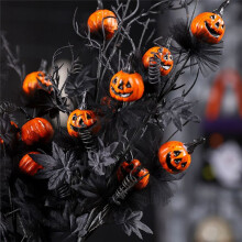 Halloween Horror Decoraties Zwarte Horror Pompoen Stekken Boeket Decoraties Feestelijke Sfeer Boeket