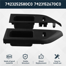 1Par Framdörrsbrytarpanel 74232-52580-C0 74231-52670-C0 för Yaris 2012-2014 Fönsterhissbrytare Trim Cover