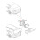 1Pair for  /Variant/Santana 2015-2024 Control Unit Bracket 3G0907455A 3G0907456A  Change Assist Bracket 3