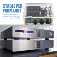 TPA3116D2 Audio Amplifier Board Digital Stereo Amplifier Audio Board 2-Channel 80Wx2 with Shell